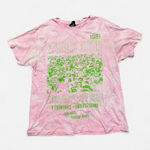 Day band tee pink super soft and comfy size women’s XS Urban outfitters OP2 - Picture 1 of 1